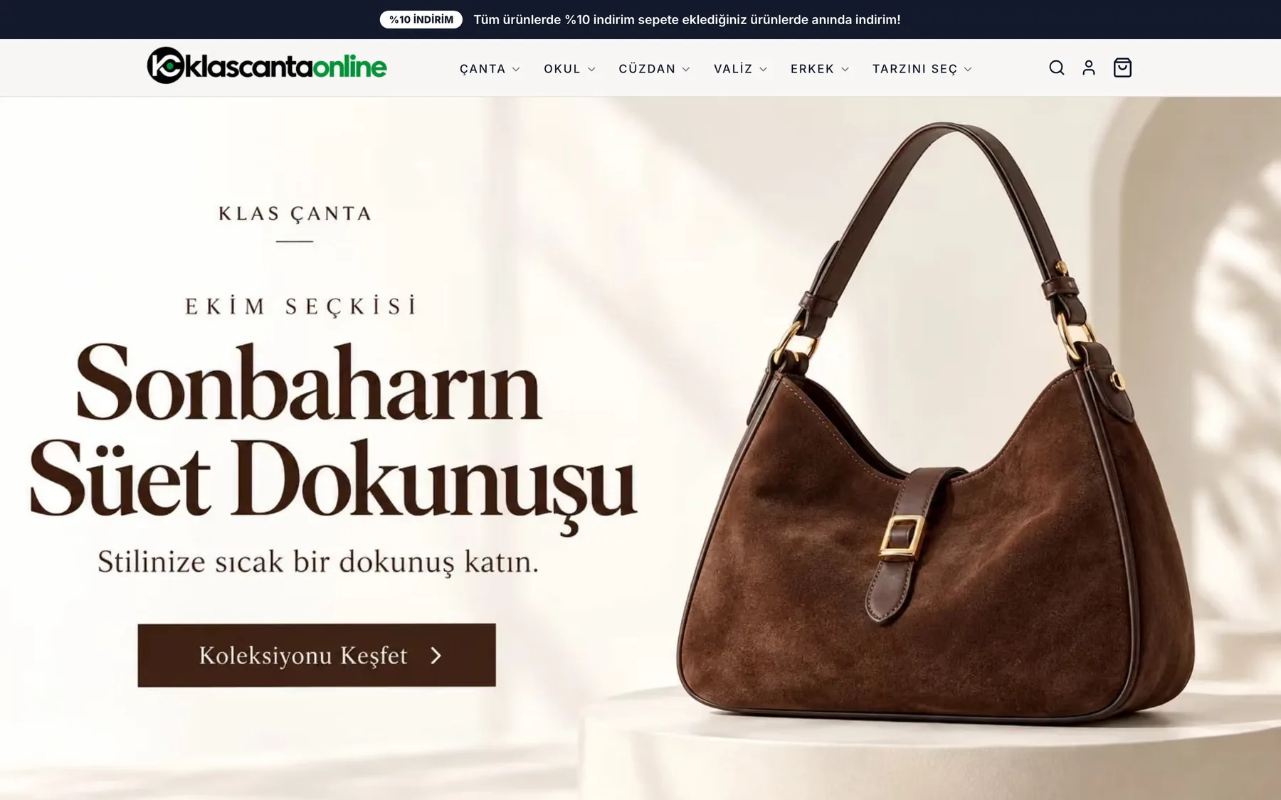 klascanta.com.tr ana sayfası